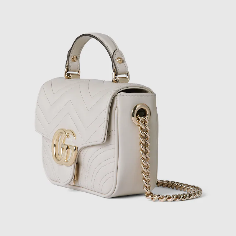 GG MARMONT MINI TOP HANDLE BAG
